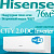 Hisense Инверторные сплит-системы серии CITY 2.0 DC Inverter AS-24UW4RBTKA01 с установкой